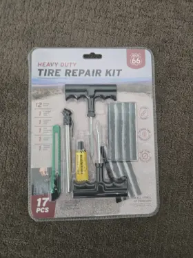 Rttl-1009-bk Route 66 Heavy Duty Tire Repair Kit