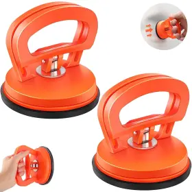 Rubvil 725859434362 2 Pack Dent Puller Car Suction Cup Handle Orange