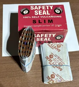 Safety Seal 656267100092 Box 60 Plugs Slim Tire Repair Brown 4 Inch Usa