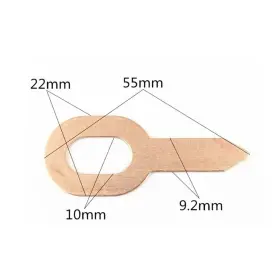 Sd1084 Saidian 50pcs Dent Pulling Rings Straight Washer Copper Coated Spot Welding Pull #2