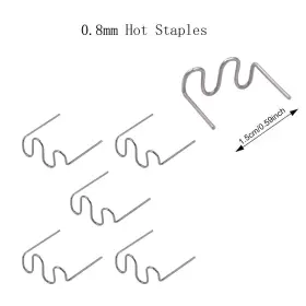 Sawvolker 729911913451 1000pcs Hot Staples Plastic Welder 0.8mm Automotive Repair We #2