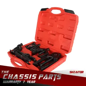 Ie1190436es Shzaitor 6 Pcs Service Kit Pitman Arm Puller Ball Joint Tie Rod Removal Tool #2
