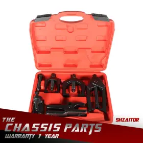 Ie1190436es Shzaitor 6 Pcs Service Kit Pitman Arm Puller Ball Joint Tie Rod Removal Tool #3