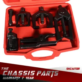 Ie1190436es Shzaitor 6 Pcs Service Kit Pitman Arm Puller Ball Joint Tie Rod Removal Tool