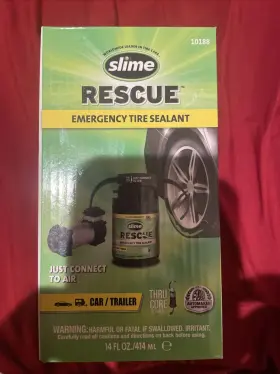 10188 Slime Flat Tire Puncture Repair Sealant Rescue Emergency For Hig