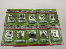 1022a-10 Slime 10 Packs - 1022a Tube Patch Repair Kit 7 Pc For Bikes And Other Inflatables