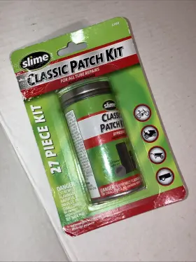 20189 Slime Tire Inner Tube Puncture Flat Repair Patch Kit Car Truck Bike Wheelbarrow 27 Pc