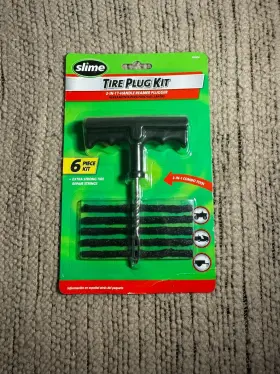 20476 Slime 7pc Kit Expert Tire Plug -2 In 1 Metal Reamer Plugger- Model #20476