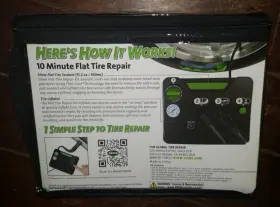 50122 Slime Flat Tire Repair Kit Repairs And Fully Inflates Model #50122 #2