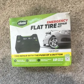 Slime 50122 Rev100722art Emergency Flat Tire Repair Kit