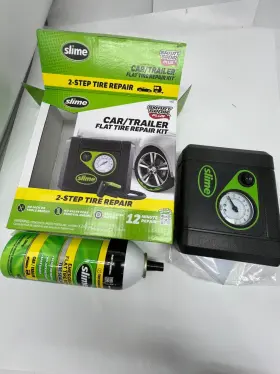 50165 Slime Flat Tire Puncture Repair For Car Includes Sealant