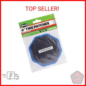 1029-a Slime 716281000485 Tire Puncture Patch Heavy Duty Bias Ply 4 Inch Pack Of 2