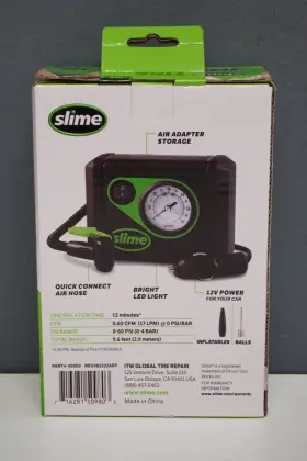 40059 Slime 716281509803 Tire Inflator Jr. With Led Light #2
