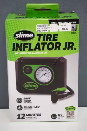 40059 Slime 716281509803 Tire Inflator Jr. With Led Light
