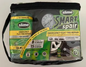 Crk0305-in Slime Flat Tyre Puncture Emergency Kit Tire Sealant With Pump