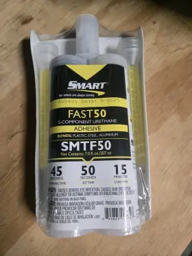 Smft50 Smart Dual-mix Quick Set 50 Second Urethane Adhesive 7oz Sem 3-com Like Lot Of 4