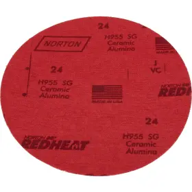 91082088 Speedway Motors Sanding Disc 8 Inch 24 Grit Pack Of 5 #3