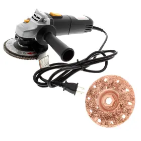 91605116 Speedway Motors 4-1/2 Inch Tire Grinder With 4 Disc Tool Kit