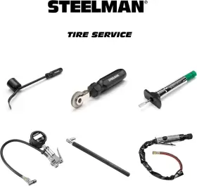 Steelman 696542084495 Heavy Duty Low Speed Tire Buffer 3/8-inch Quick-change Chuck Variabl #2