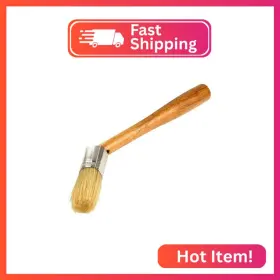 96517 Steelman Euro Lube Angled Applicator Brush With Stiff Bristles For Paste-style T