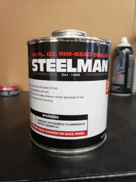 G10106 Steelman Tire Rim Bead Sealer- 1 Quart Cans- Case Of 4