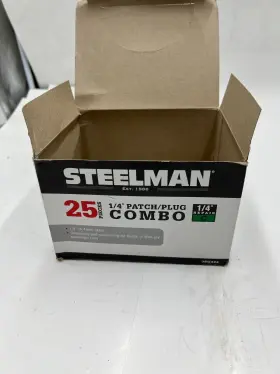 Jsg382 Steelman 2 Packs Of 25 1/4-inch Tire Repair Patch And Plug Combo #2
