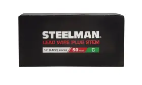 Jspg8 Steelman 1/4-inch Tire Repair Pull Through Plug With Lead Multipack For