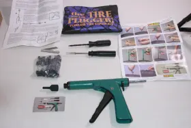 Stop And Go 090116000148 Tubeless Tire Plugger Repair Kit For Punctures Flats 25 Plugs