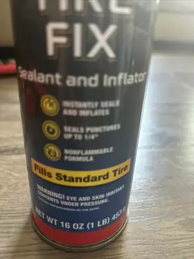 205610 Stp Tire Fix Sealant And Inflator 16oz New Car Repair Tool #2