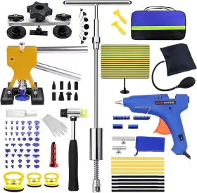 Stusgo 037936329868 Auto Dent Repair Kit 97-piece Paintless Removal Set With