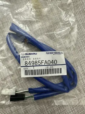 84985fa040 Subaru Genuine Cord Assembly Cable Harness New In Bag Discontinued