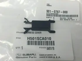 H501sca010 Subaru Auto Dimming Mirror Harness Cover Cap Genuine Oem