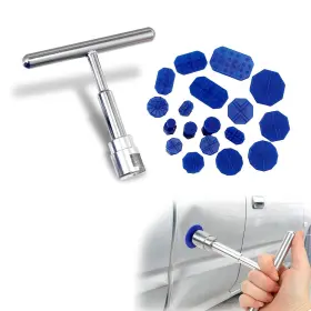 Jigmpn5 Sumjig 19 Pcs Car Dent Repair Puller 4.72 Inch X 3.74 T-shaped Suction