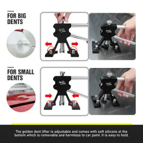 00220230419l Super Pdr 75pcs Car Body Dent Puller Bridge Lifter Paintless Hail Remover Repair Kit #3