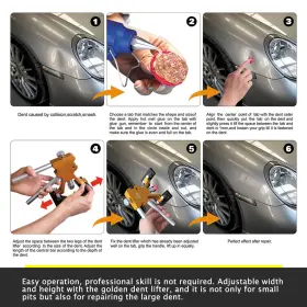 0024004798 Super Pdr Car Body Slide Hammer Paintless Dent Repair Tool Puller Lifter Hail Removal #3