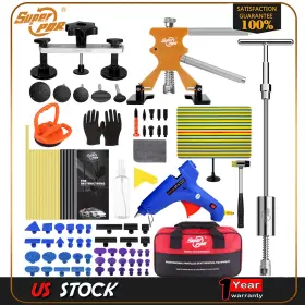 0040703798 Super Pdr Car Paintless Dent Repair Puller Hammer Remover Kit Lifter Dint Hail Damage Tool