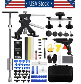 Super Pdr 0040727798123 75pcs Car Paintless Dent Repair Puller Remover Kit Lifter Dint Hail Damage Tool