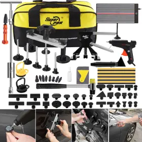 Super Pdr 0050808798124 83pcs Dent Removal Puller Kits Car Body Repair Tools Rods Lifter&slider