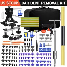 Super Pdr 028864652649 118-pc Paintless Dent Repair Kit - Car Body And Hail Damage Removal Tools Set