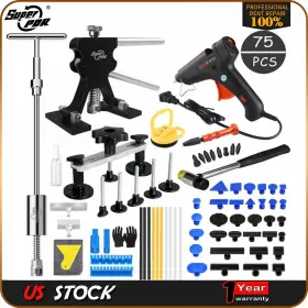 16802181529 Super Pdr 75pcs Car Body Dent Puller Bridge Lifter Tool Paintless Hail Remover Kit