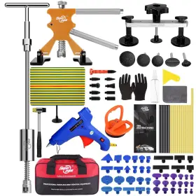 335xs Super Pdr 94pcs Car Dent Puller Kit Paintless Removal Tools Auto