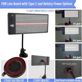 4693104130 Super Pdr Removal Lamp Reflector Led Light Line Testing Board Paintless Dent Repair Tool