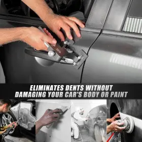Super Pdr 850211161402 Dent Puller Tabs Bridge Lifter Hail Removal Tool Car Paintless Repair Kit #2