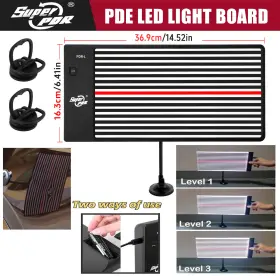 Super Pdr 850211251819 Line Board Dent Paintless Repair Led Light Reflector Tools