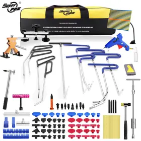 Super Pdr 850212051630 116pcs Paintless Dent Removal Rods Stainless Steel Tool Kit Repair