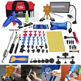 Am-us-02 Super Pdr 74 Pcs Car Body Paintless Repair Removal Tools Automotive