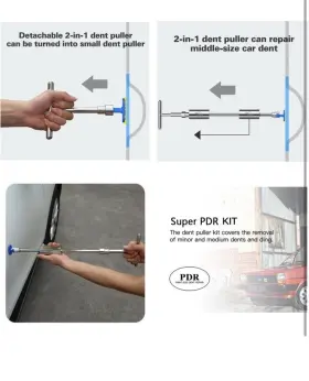Drk-0205 Super Pdr 93pcs Paintless Dent Repair Kit Car Removal Tools #3