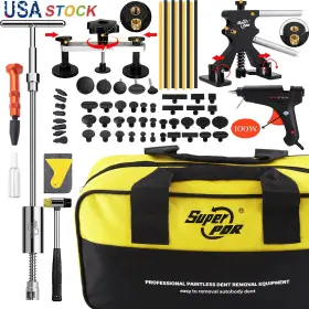 L20231103us393 Super Pdr Professional Paintless Dent Removal Tool Car Repair Kit Puller Tools