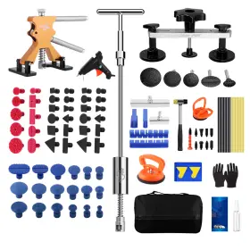 Mpt-tk578 Super Pdr Car Body Dent Puller Hammer Bridge Lifter Tool Paintless Hail Remover Repair Kit