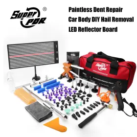 Pdr16804111614 Super Pdr Paintless Dent Puller Repair Lifter Kit Line Board Car Hail Removal Tools